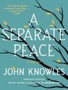 Cover image for A Separate Peace